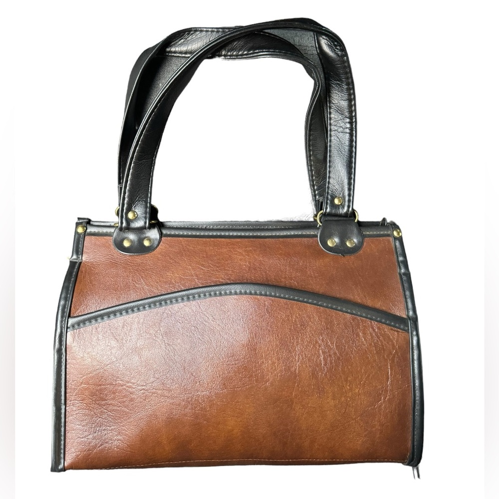 Vintage Spilene Leather Handbag Purse EUC